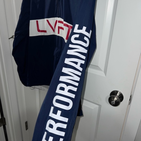 LIVEFIT quarter zip wind breaker. - Picture 2 of 4